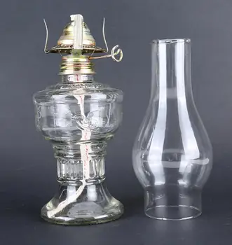 Stiklo Žibalas Vintage Retro Buda Naftos Lempos Vestuvių Šventė Apdailos Tirpinto Sviesto, Šviesos, Žvakių laikiklis 32cm Aukštos Kokybės
