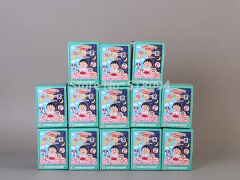 Nemokamas Pristatymas Anime ir Animacinių filmų Chibi Maruko Sakura Momoko Laimingas Dieną PVC Veiksmų Skaičius, Žaislai, Lėlės 13pcs/set