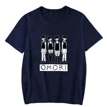 Omori Mados Spaudinius, T-marškinėliai Moterims/Vyrams Vasaros trumpomis Rankovėmis Tshirts Karšto Pardavimo Atsitiktinis Streetwear Harajuku T shirts