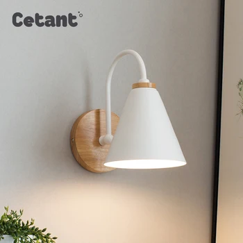 CETANT Sienos šviesos šviestuvas LED šiuolaikinės Šiaurės šalių patalpų sienos lempos, skirtos vonios, virtuvės sienos lempos miegamojo sienos lempa, baras sienos lempos