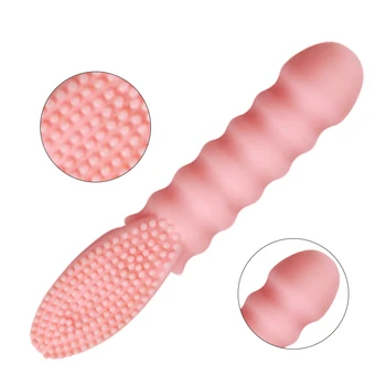 Lankstus Dildo Piršto Vibratorius Makšties Erotinis sekso žaislai Moterims, Klitorio piršto Massager G spot Vibratorius Suaugusiųjų sekso produktus