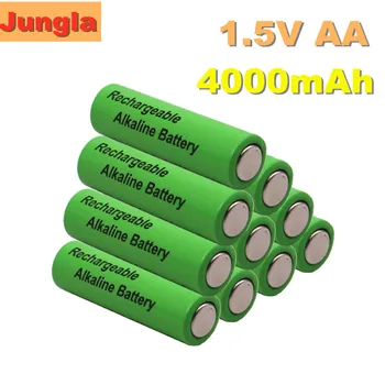 2020 Prekės AA įkraunamos baterijos 4000mah 1,5 V Šarminės Įkrovimo batery led šviesos žaislas, mp3 Nemokamas pristatymas