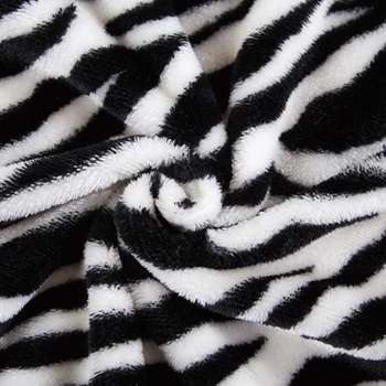 Merrylife Mesti Pledai Sofa-lova Modelio Spausdinimo Dryžuotas Cheetah Zebra Namų Tekstilės Flanelė Pliušinis Minkštas Kelionės Negabaritinius