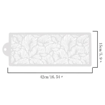 42cm Trafaretai Gėlių Lapų Tekstūra 