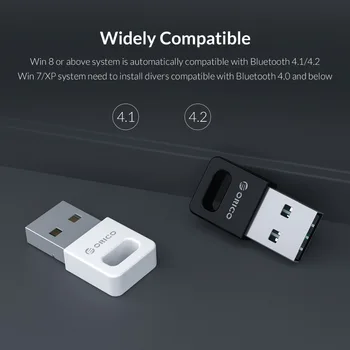 ORICO Mini Bevielis USB Bluetooth Dongle Adapterį 5.0 