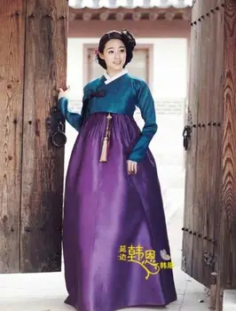 2019 Hanbok Suknelė Užsakymą Tradicinis Korėjiečių Moteris Hanbok Korėjos Nacionalinių Kostiumų Eksploatacinių Savybių Moteris Custume Cosplay Dovana Karšto