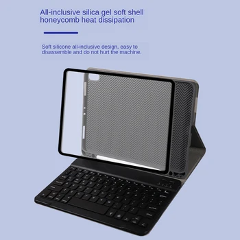 USB Wireless Keyboard Stand Padengti Wireless Keyboard Case Cover for iPad Oro 4th Gen Pro 11 colių 1st Gen