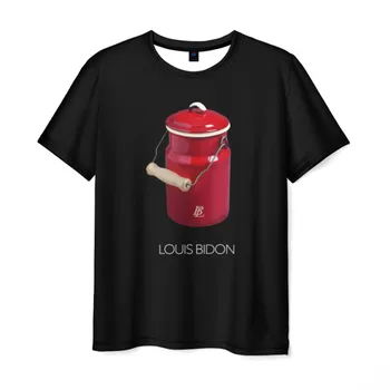 Vyriški T-shirt 3D Louis Bidon