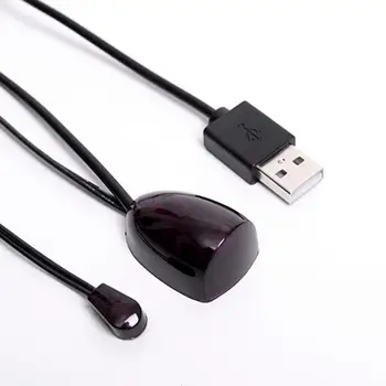 5V IR Spindulių Nuotolinio Valdymo Atsakiklį Imtuvas Kartotuvas Spinduolis USB Adapteris Kabelio ilgintuvas Su LED Šviesa