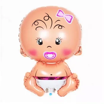 30 colių kūdikio žindukas berniukas mergina lėlės balionas lyčių atskleisti šalies apdaila balioną pirmojo gimtadienio animacinių filmų vaikams balionas