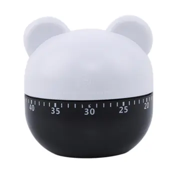 Mini Dydžio Animacinių Filmų Panda Mašinos, Laikmatis, 60 Minučių Mechaninė Virtuvės Valgių Laikmačiai Signalizacijos Skaitikliai Rankinis Laikmatis Virtuvės Indų