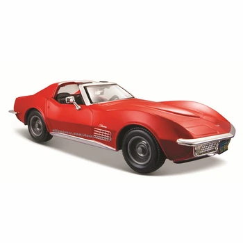 Maisto 1:24 1970 Corvette Lydinio lieto statinio automobilio modelio, gamintojo įgaliotas rinkti dovanų žaislų įrankis