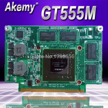 AKemy N55SF Grafinė Korta 1GB, Skirtų Asus N75SF N55SF N75SL N55SL GeForce GT 555M Nešiojamas Vaizdo plokštės Pilna Išbandyti Nemokamas Pristatymas