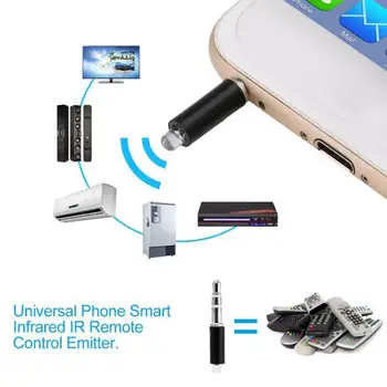 3.5 mm Infraraudonųjų spindulių Siųstuvas MobilePhone Universalus Nuotolinio Valdymo Belaidis Siųstuvas Tinka TELEVIZIJA, Oro Kondicionierius (Set-top Box