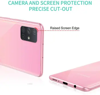 2VNT Grūdintas Stiklas Samsung Galaxy M21s vaizdo Kameros Objektyvo Apsaugos Samsung M21 S M 21s SM-F415F F415F Objektyvas Screen Protector