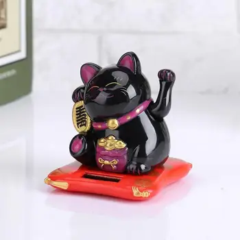 Kinijos Pasisekė Garbanojimo Kačių Namų Dekoro Kviesdamas Maneki Neko Aukso Turto Likimo Feng Shui Apdailos Amatų Figūrėlės Miniatiūros