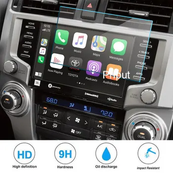 Grūdintas Stiklas Ekrano Plieno Apsauginės Plėvelės Toyota 4Runner 2020 Automobilio radijo, GPS Navigacijos
