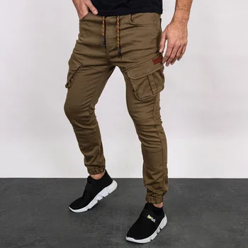2021 naujos vyriškos Kelnės Atsitiktinis Tactical Kelnes Ilgos Kelnės Vyrams Kelnės Haremo Kelnės Hip Pop Streetwear Atsitiktinis Mados Krovinių Kelnės Vyrams