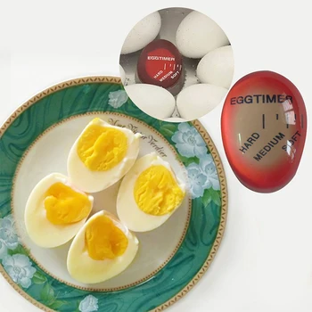 Kiaušinių Laikmatis Spalva Keičiasi Kiaušinių Laikmatis Yummy Minkštas Sunku Virtų Kiaušinių, Temperatūra, Laikmatis, Eco-Friendly Dervos Raudona Laikmatis Įrankiai