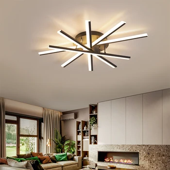 Kambarį lempos paprasta, modernios led lubų šviestuvas kūrybingą atmosferą namuose miegamasis kambarys Šiaurės lempos 2021 naujas