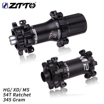 ZTTO28-hole hub M2MTB straight-pull ultra-light HG XD micro-spline core 54T reketas, 12-greitis per ašies QR 28h dviračių stebulės
