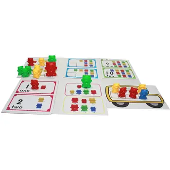 Skaičiuoti Tenka su Krovimas Puodeliai Montessori Vaivorykštė Atitikimo Žaidimas Švietimo Spalvos Rūšiavimo Žaislai Vaikams vaikų Žaislų Saugojimo
