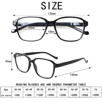 Naujai išvardytų gražus ir šviežias anti-mėlyna skaitymo akiniai su pavasario vyrių, patogūs dėvėti, unisex，dilimui