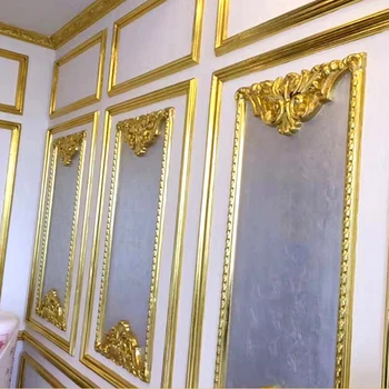 500pcs Imitacija Aukso Folija, Popieriaus 14x14 Cm #2.5 Auksu Vario Vidaus italijos Aukso Popieriaus Amatų Buda Lipdukai