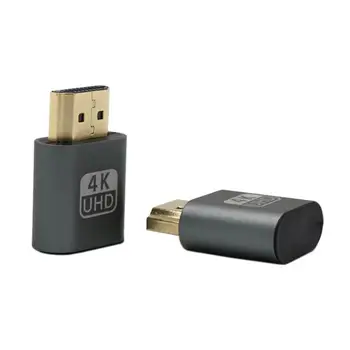 HDMI suderinamus Virtualus Ekranas 4K DDC EDID Manekeno Plug EDID Ekranas Apgauti Virtualus Plug Emuliatorius Adapteris Bitcoin Mining