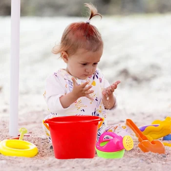 14PCS Paplūdimio Įrankiai Nustatyti Ankstyvojo Mokymosi Paplūdimio Žaislų Paplūdimiai, Sodai Smėlioiržvyrokarjerųeksploatavimas Vaikų Saugumo, Lauko Žaislai Vaikams Įdomus Pajūrio Įrankiai