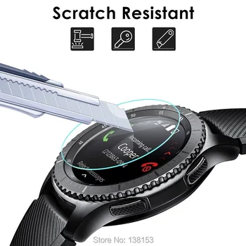 100VNT Grūdinto Stiklo, skirtas Garmin Požiūris S62 Screen Protector Smartwatch Atsparus Įbrėžimams Apsauginės Plėvelės