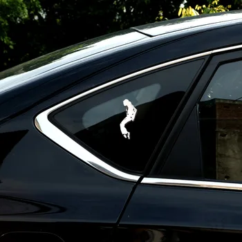 Automobilio Stilius metalo apdaila ženklu, Proginių Michael Jackson asmenybės apdailos lipdukai stereo automobilių lipdukai priedai