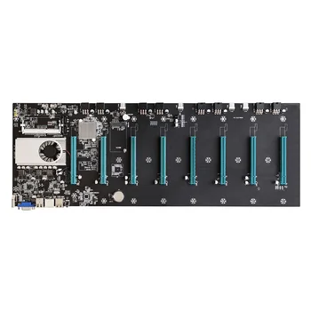 Naujas BTC-S37 Kasybos Mašinos Plokštę 8 PCIE 16X Grafikas Kortelės SODIMM DDR3 SATA3.0 Paramą VGA + HDMI Suderinamus