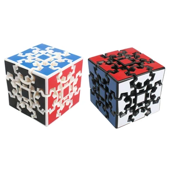 60mm 3x3 Magija Derinys, 3D Puzzle Pavarų Kubo Greitis Stickerless Twisty Dėlionės, Žaislų, Studentų Mokymo cool