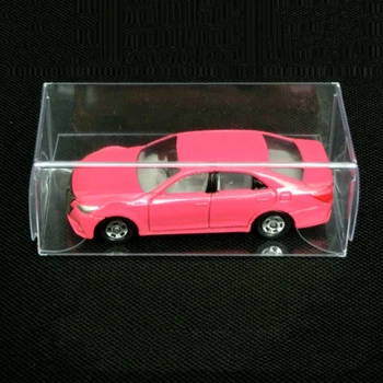 25 Vnt PVC Skaidrios Dėžutės Modelis Žaislas, Automobilių Ratų apsauga nuo dulkių Paroda Langelį, Aišku, Dovanų Dėžutėje Vestuvių Naudai Šalies Atveju Apdaila