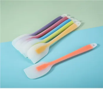 Silikono grandiklis torto kepimo Įrankis yra maisto klasės, Ne Klijuoti sviestas, kepimo minkšto silikono gumos mentele ant duonos įrankiai spalva