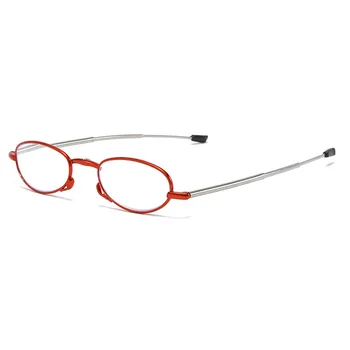 Vyrų ir moterų anti-mėlyna šviesa, sulankstomas skaitymo akiniai anti-nuovargio anti-radiacijos akinius toliaregystė akiniai +100 iki +400