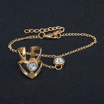 Aukso Didelis Crystal Žiedą, Apyrankę, Moteris Riešo Grandinės Juvelyrikos Mados Ranka Atgal Grandinės Bangles Moterų Rankos Nuorodą Papuošalai