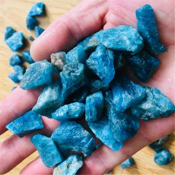 100g Natūralaus krištolo Mėlyna apatite ir mineralinių reiki elgiamasi akmuo pagrindinis akmuo pavyzdžiai naudojami juvelyrikos priėmimo