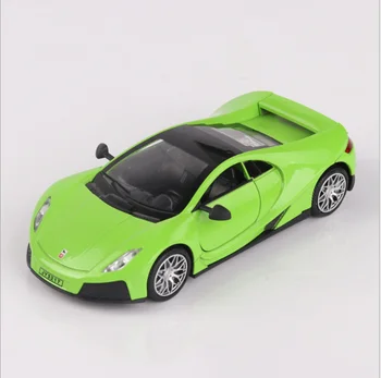 Ispanijos Spano GTA Spano automobilio modelis 1:32 acousto-regos grįžti jėga modeliavimas žaislas automobilis vaikų gimtadienio dovana