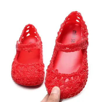 2021 nauja mergina, želė sandalai merginos princesė sandalai mergaitėms neslidus vaikai paplūdimio bateliai baby bamblys mergina batų dydį, 6-11
