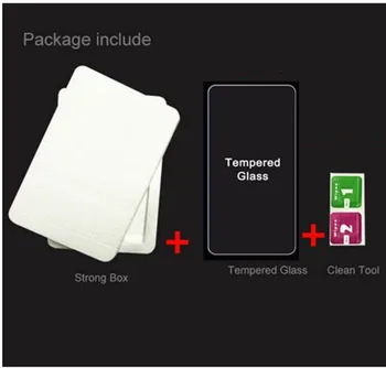 Visiškai Padengti Grūdinto Stiklo Ant Vsmart Džiaugsmo 2+ Screen Protector, Stiklo, Dėl Vsmart Džiaugsmo 2+ Plius Filmas Atveju