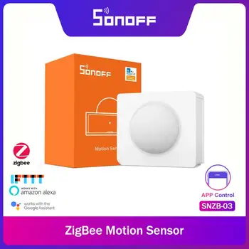 SONOFF SNZB-03 - Smart ZigBee PIR Judesio Jutiklių Ir Detektorių Dirba Su Zigbee Tilto pradžia Saugumo Automatika