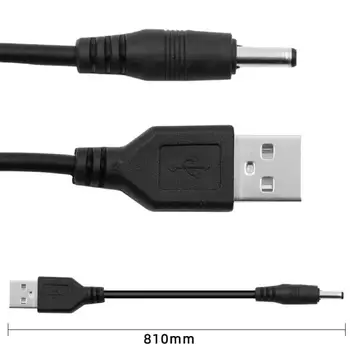 1m Patvarus DC Maitinimo Adapterį Prijunkite USB Konvertuoti Į 3.5X1.35 Mm Garsiakalbio Įkrovimo Kabelis, Maitinimo Laidas, 3,5 mm Įkrovimo Kabelis, Maitinimo Laidas