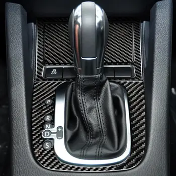Volkswagen scirocco golfo 6gti R Priedai LHD RHD Anglies Pluošto Automobilių Centras Pavarų Perjungimo Skydo Lipdukas Vidaus Apdailos Stilius