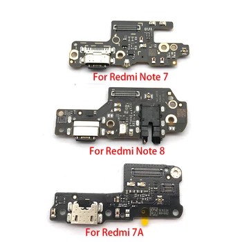 5vnt/daug Įkroviklis Valdybos Flex PCB Už Xiaomi Redmi K20 Pastaba 7 8 Pro USB Jungtis Dock Įkrovos Juostelės Kabelis