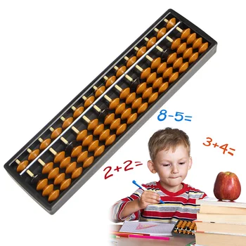 15 Skaitmenų Strypų Standartas Abacus Soroban Kinijos, Japonijos Skaičiuoklė Skaičiavimo Priemonė Matematikos Pradedantiesiems Caculating Žaislai