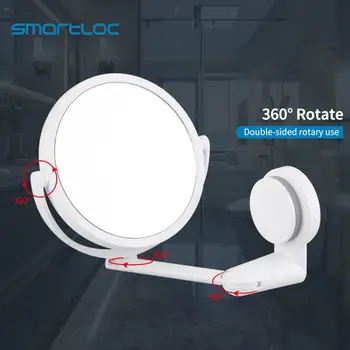 Smartloc 1X 3X Didinamąjį siurbtukas prie Sienos tvirtinamas Vonios Veidrodis Smart Veidrodis Vonios Veidrodis sudaro Veidrodėliai Priedai