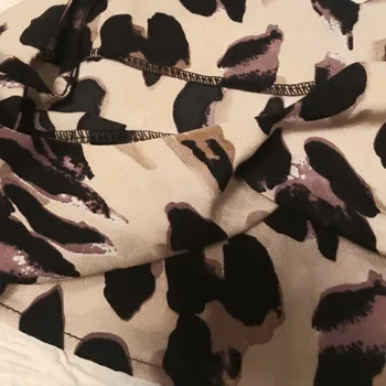MIARHB Leopard Sleepwear dėl Moterų Sexy Sleepwear Satino apatinis Trikotažas Nėriniai naktiniai drabužiai Topai, Šortai Nustatyti Moterų Apatinius Lingeire