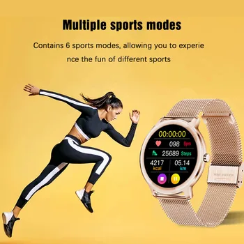 2021 Naujas Ponios Smart Watch Moterų Vandeniui Fitness Tracker Už Xiaomi 